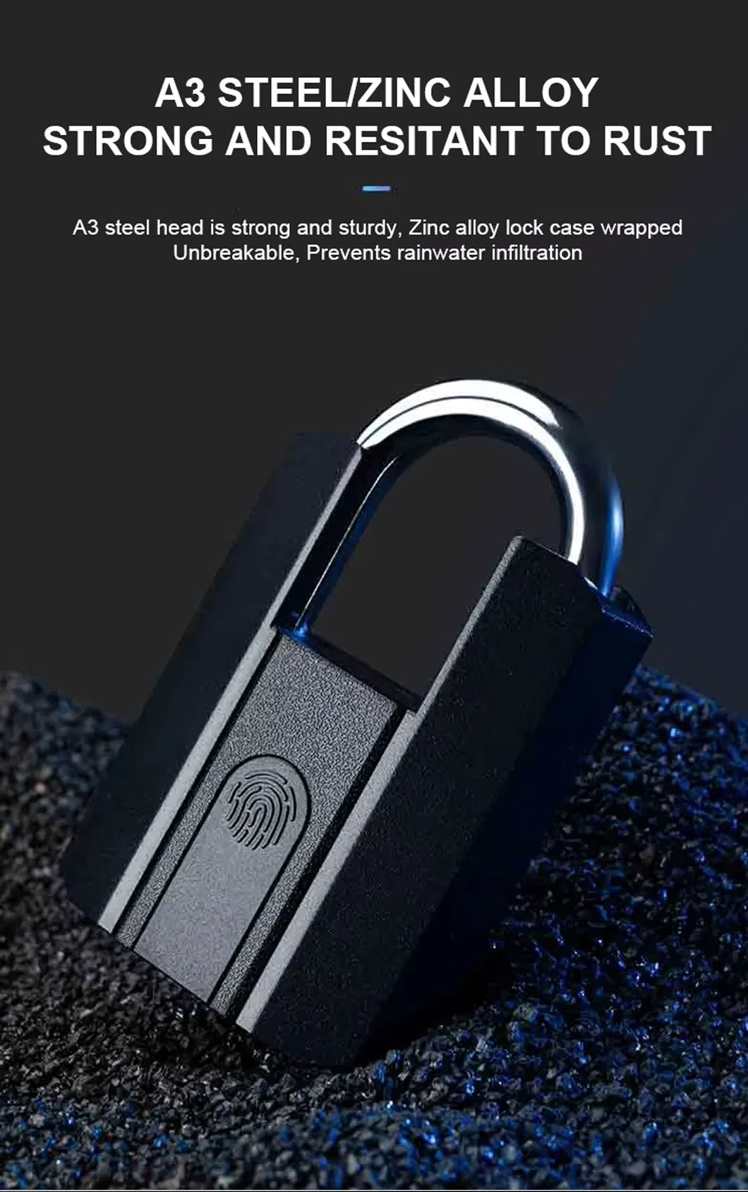 Fingerprint Padlock Details