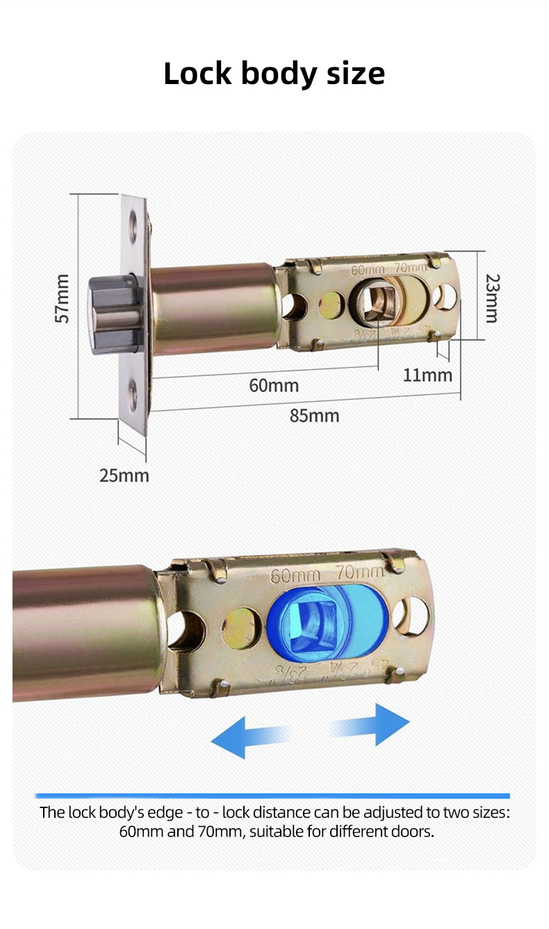 Tuya Smart Lever Door Lock with Fingerprint &amp; Anti-peep Password, Security Lock for Apartments, Offices, Hospitals