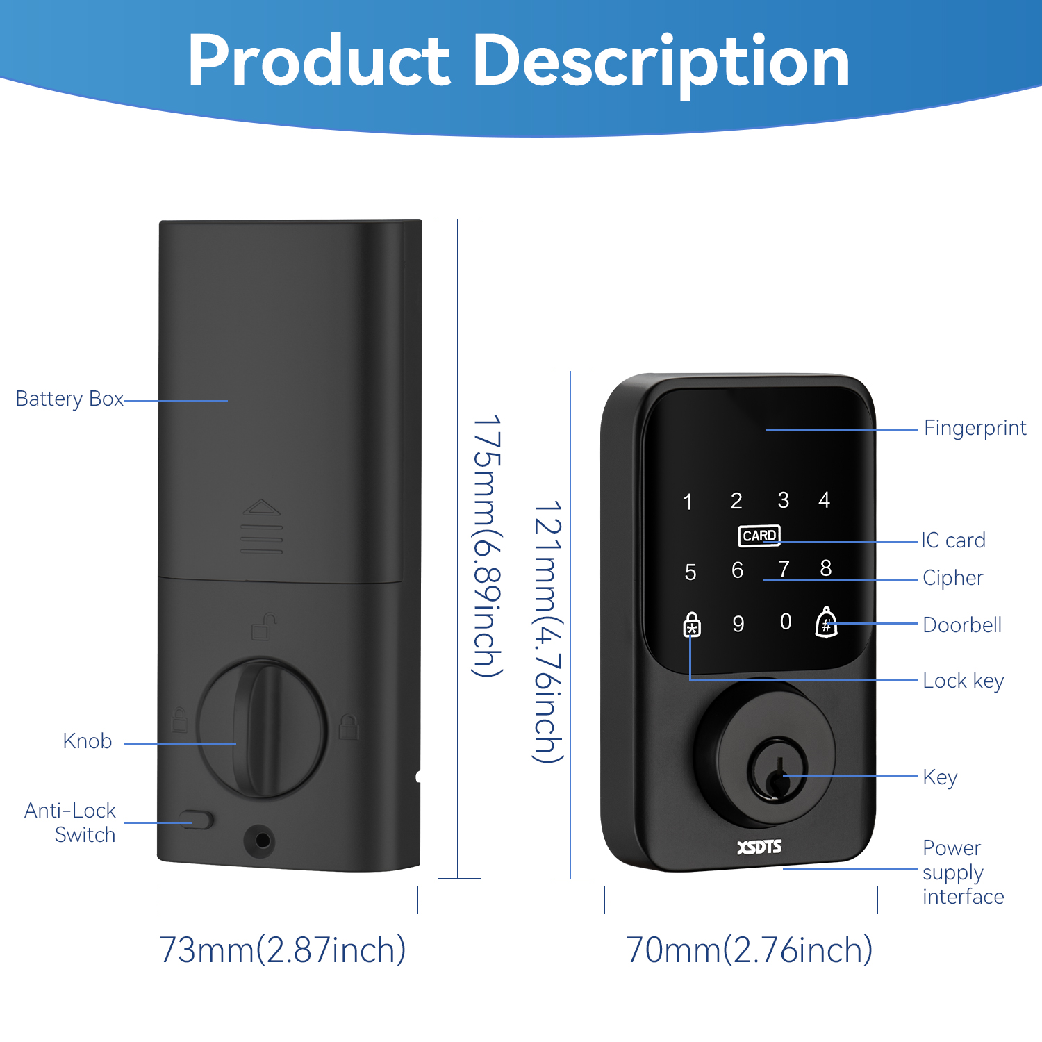 Smart Lock Detail 6
