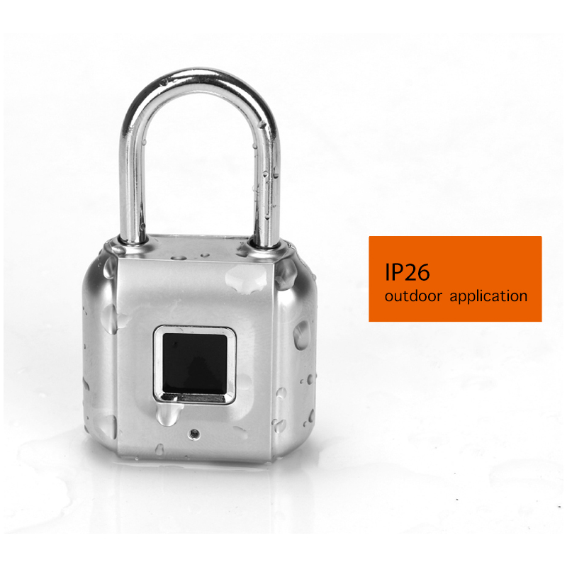 Mini Anti Theft Safety Wireless Waterproof Outdoor App Keyless Electronic Smart Fingerprint Padlock Luggage Lock