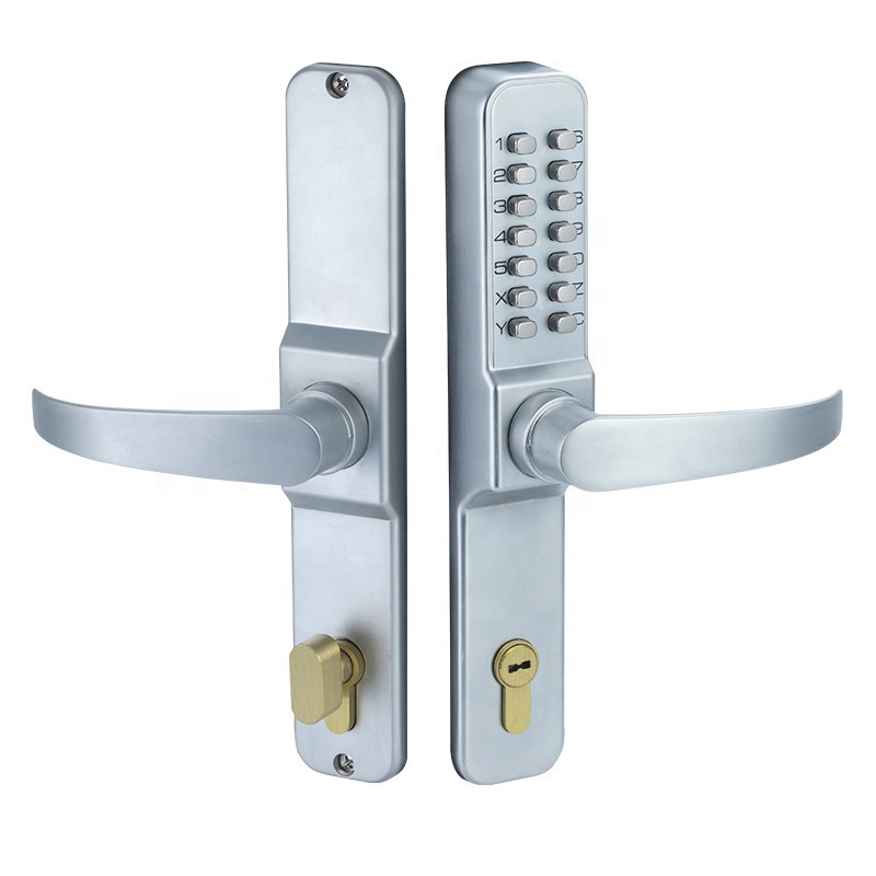 Keyless Digital Combination Push Button Security Door Mechanical Keypad Code Door Lock