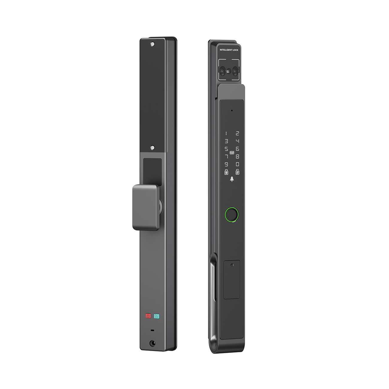 Smart Face Recognition &amp; Palm Vein Door Lock - Automatic Aluminum Alloy Weatherproof TTLock App Remote Control for Home &amp; Garden