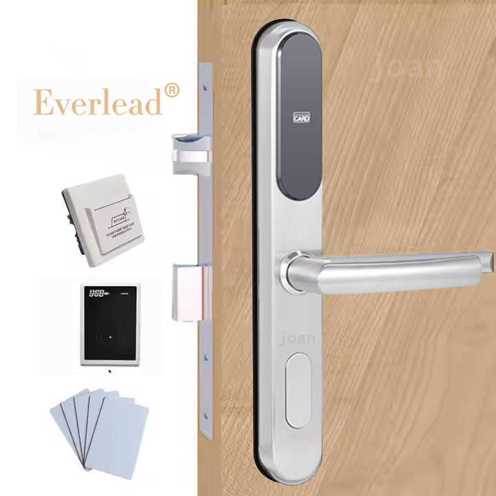 3585 Mortise Stainless Steel Intelligent RFID Card High Frequency Digital Card Key Locks with Free Software