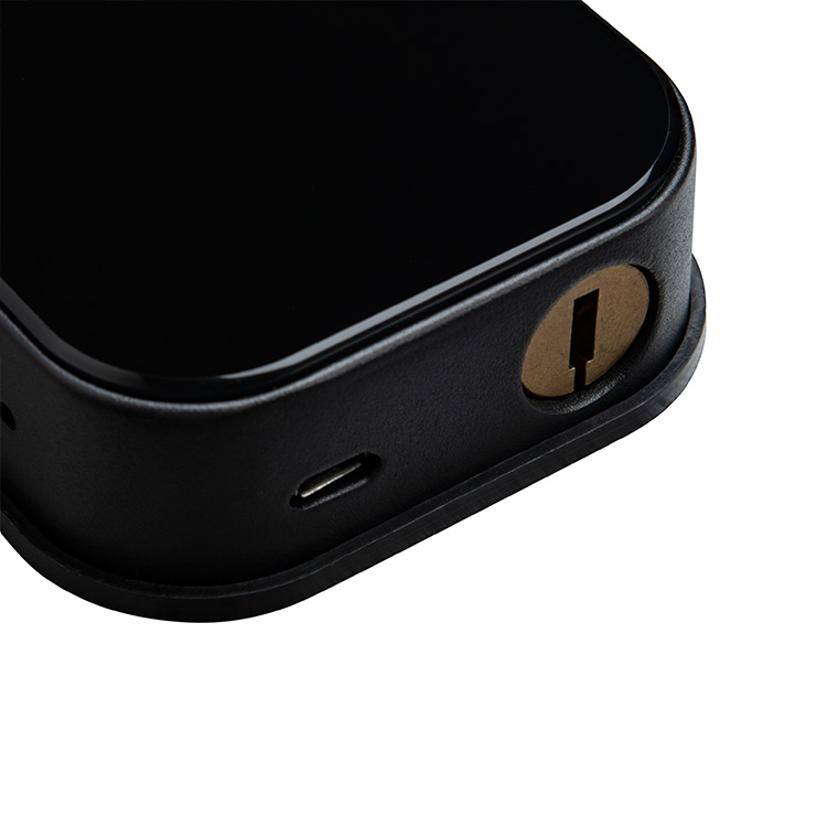 Hidden USB hole