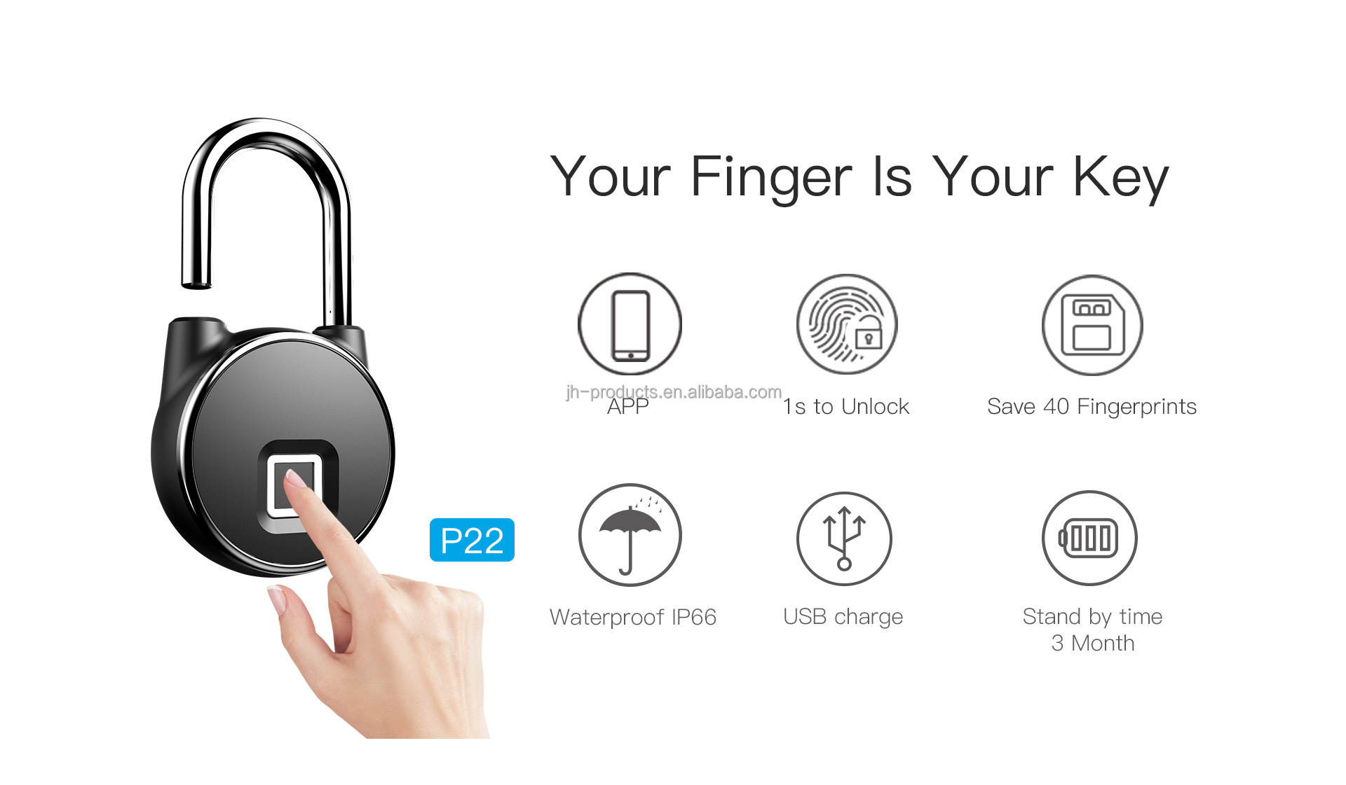Smart Padlock Image 1