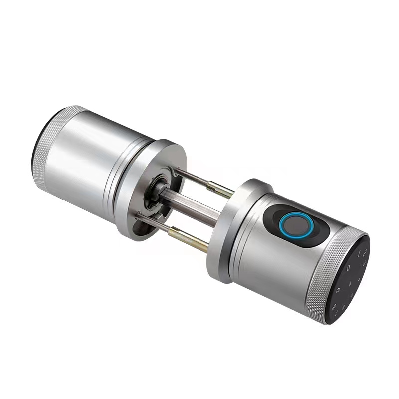 Digital Password Fingerprint Round Knob Smart Door Electronic Lock Biometric Smart Door Knob Lock