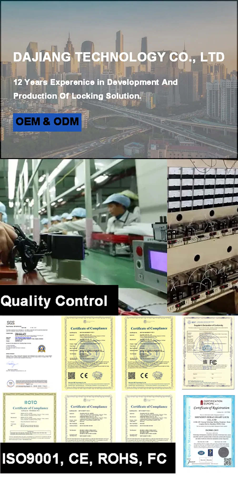 Electric Cabinet Lock Quality Control Showcase