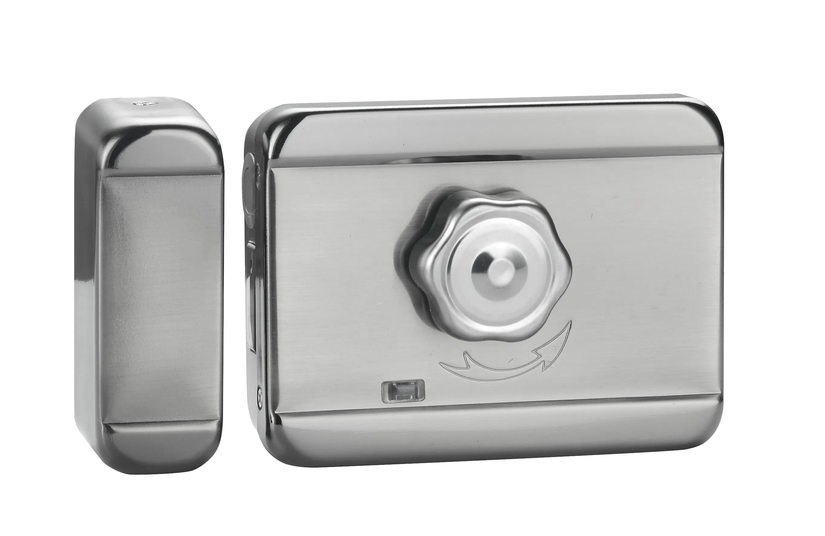 Access Control System Fence Door Dual Fingerprint Waterproof Outdoor Rim Smart Lock