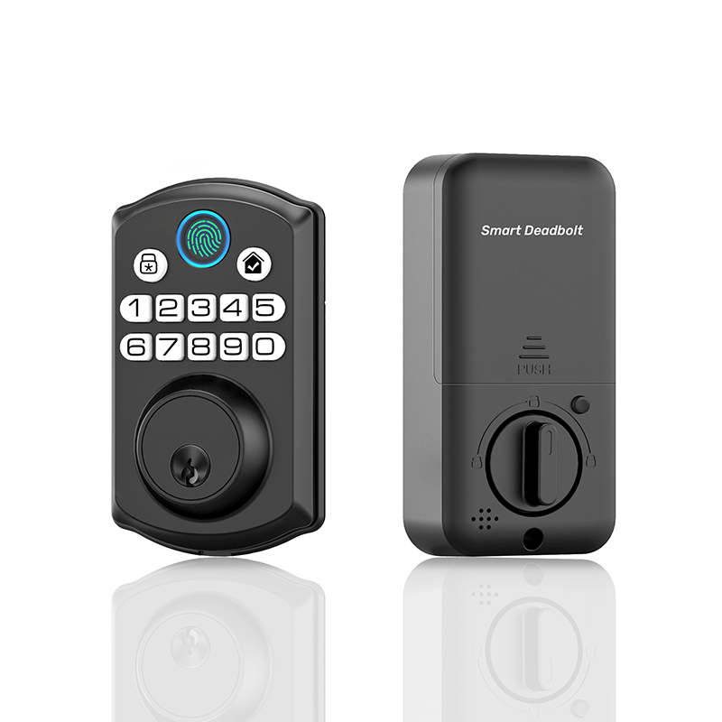 CDONLOCK CD301 Biometric Smart Lock for Steel Door APP Aluminum Deadbolt 53 Passwords Fingerprint Recognition Grade C Home