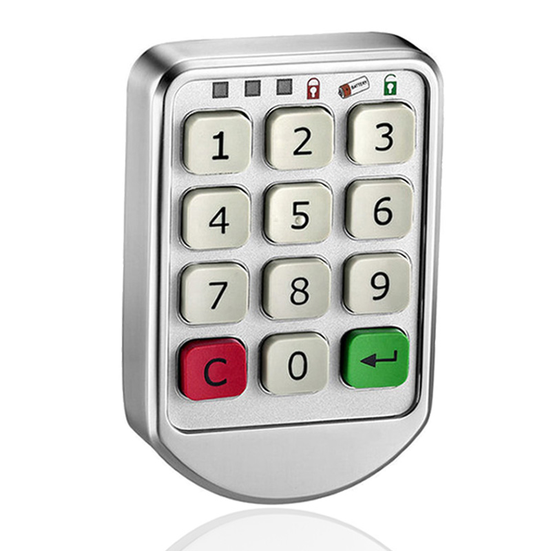 Keyless Keypad Password Digital Combination RFID Electronic Smart Door Locker Drawer Cabinet Lock for Gym Locker Drawer Cabinet