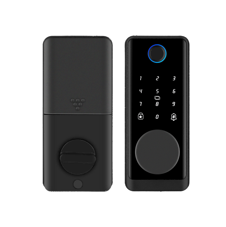 Aluminum Alloy Tuya Wifi Deadbolt Fingerprint Smart Lock Remote Padlock
