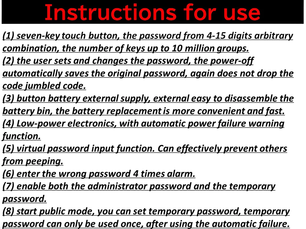 Smart Lock Detail 1