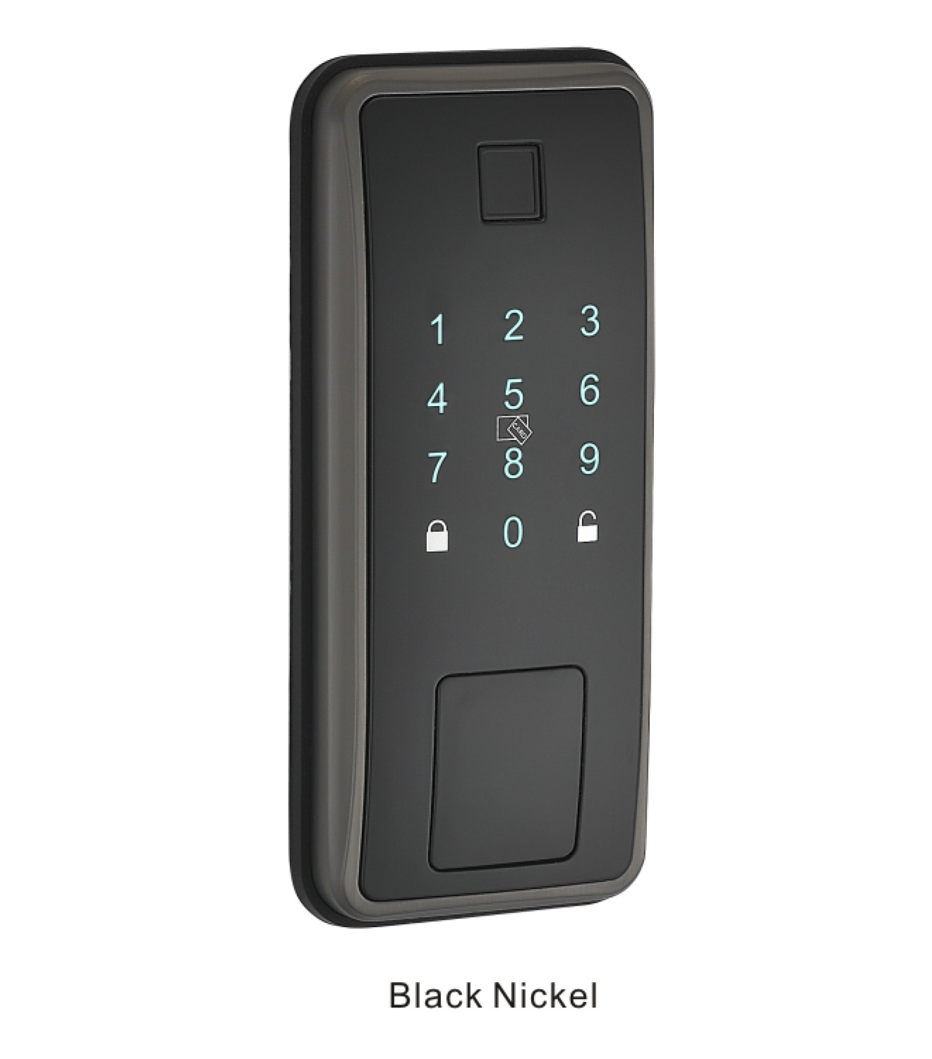 Smart Home Zinc Electronic Keyless Entry Door Lock Auto-Locking Waterproof Touchscreen Keypad Fingerprint App Control Zinc