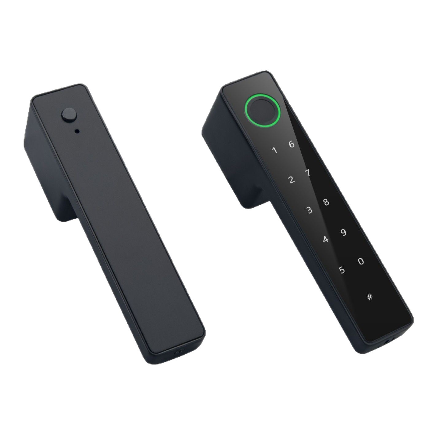 Zinc Alloy Ecological for Bluetooth Smart Lock Minimalist Office Door with Fingerprint Password &amp; Magnetic Lock for Wood Door