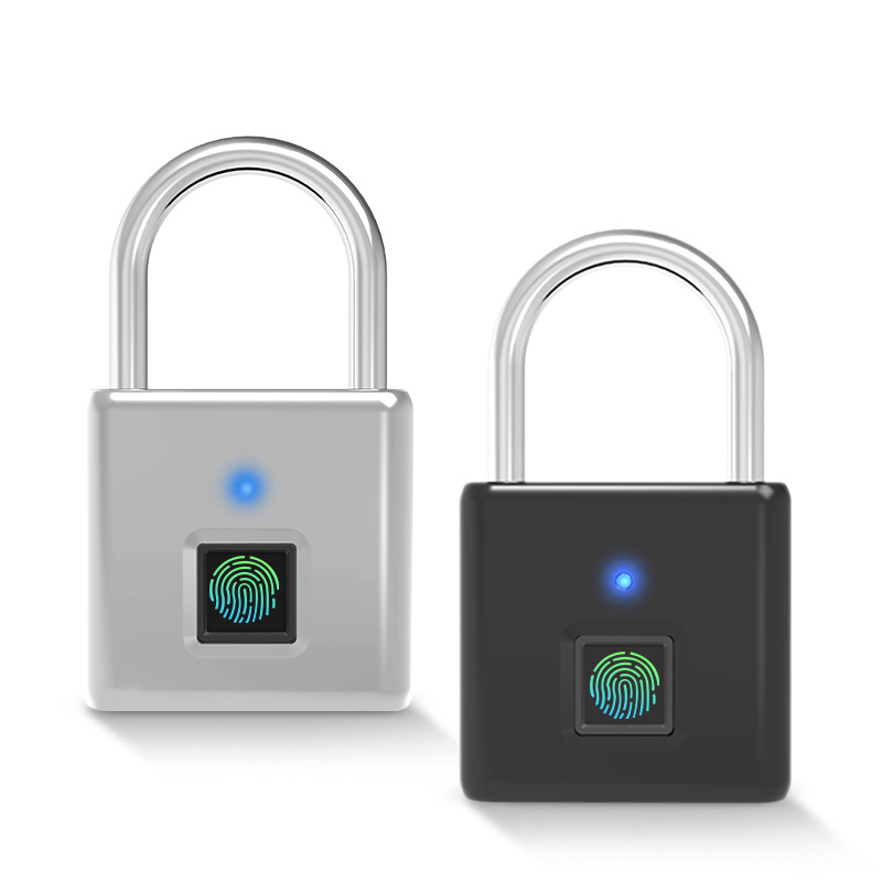 Wholesale New Intelligent Electronic Zinc Alloy Clutch Crossbody Bag Embedded Fingerprint Padlock Smart Lock