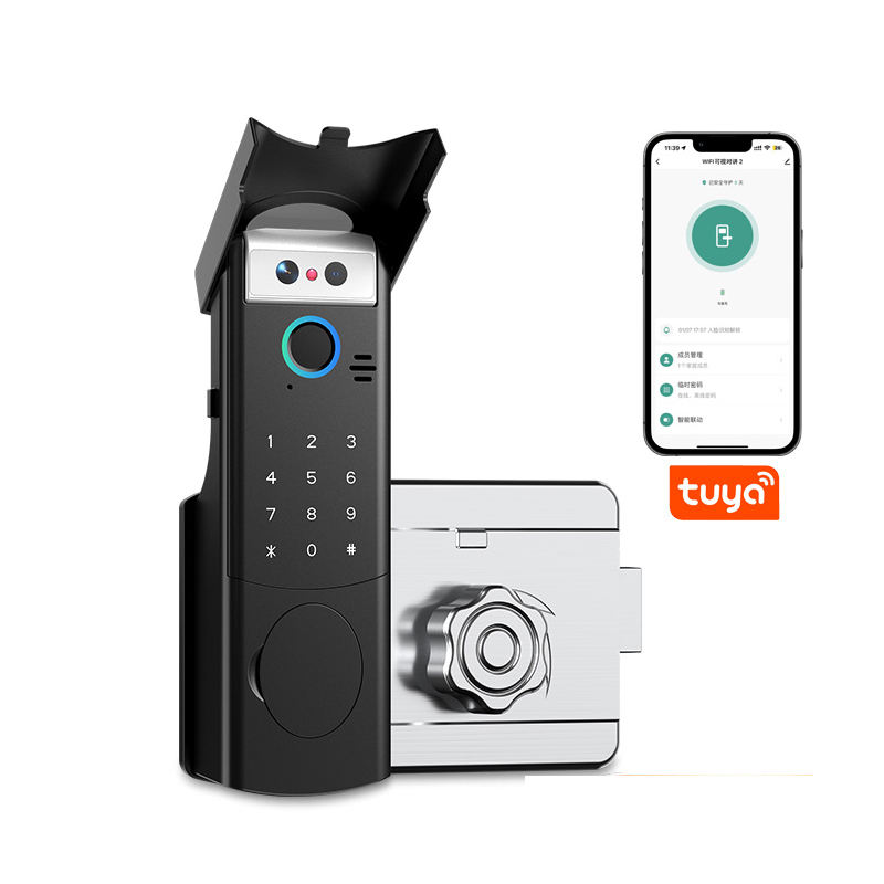 Advanced Face Recognition Tuya Smart Lock for Keyless Entry Smart Locks