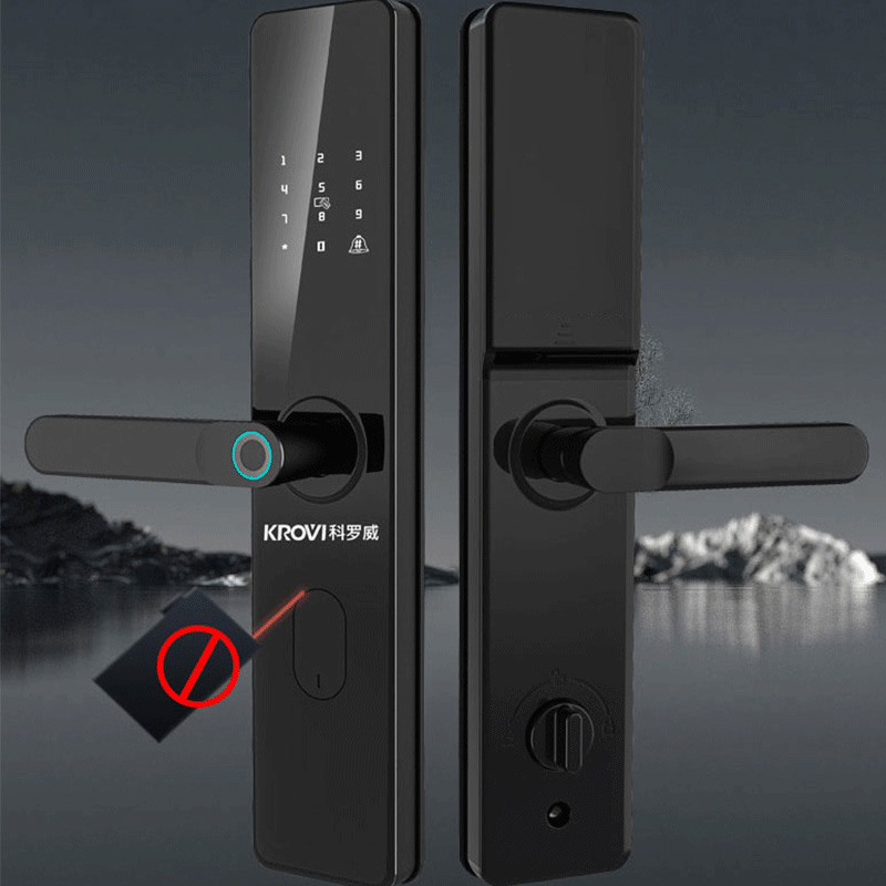 Electronic Smart Fingerprint Password Digital Lock Tuya Ttlock Smart Door Lock Wifi Electronic Digital Fingerprint Smart Lock