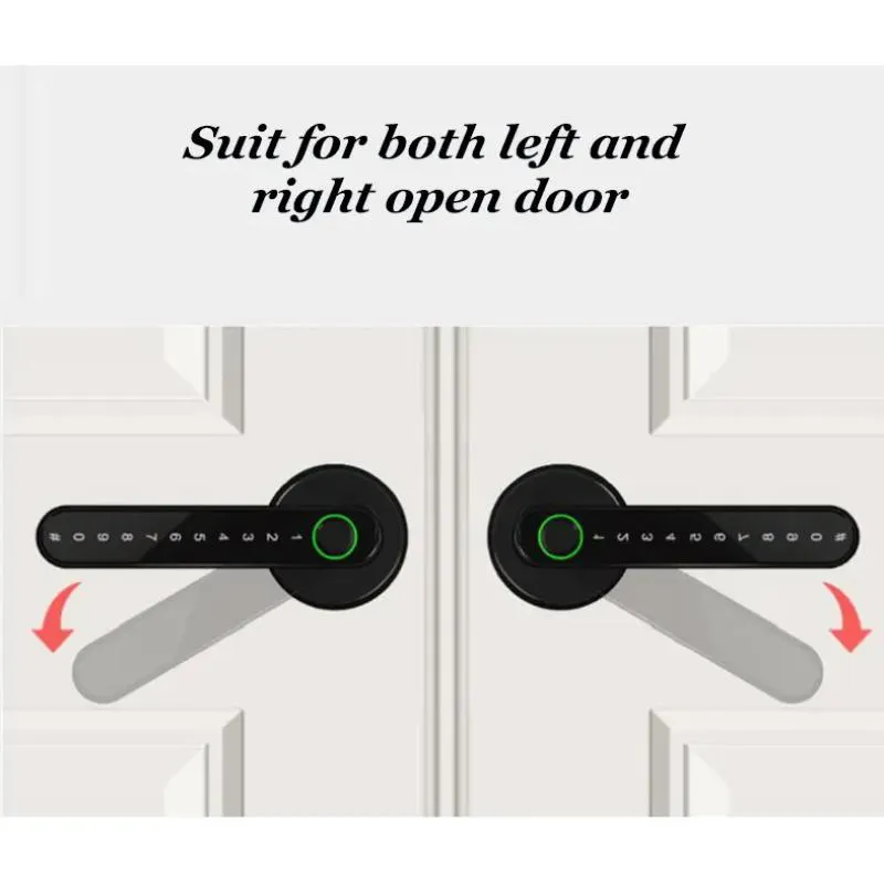 Electronic Smart Lock Back View