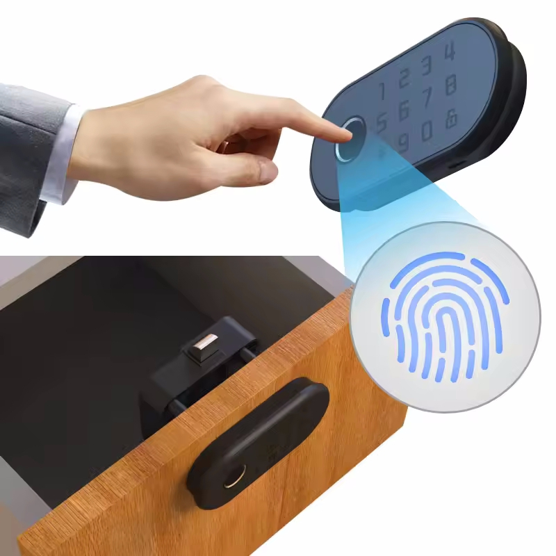 Smart Electronic Biometric Finger Print Cabinet Lock for School Locker