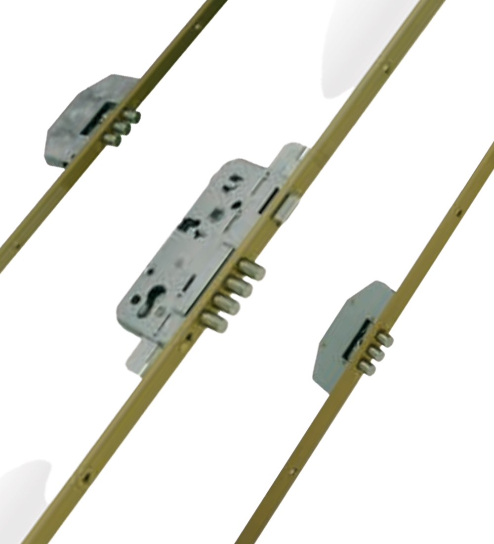 Security Multipoint Mortise Main Door Lock Body For Security Sliding Doors