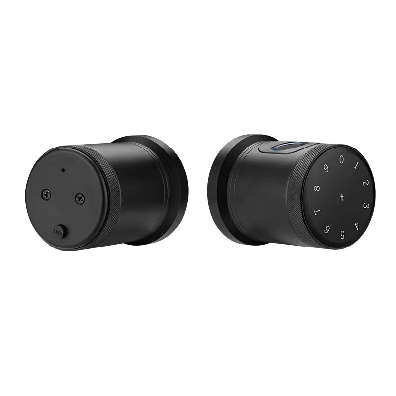 Digital Password Fingerprint Round Knob Smart Door Electronic Lock Biometric Smart Door Knob Lock