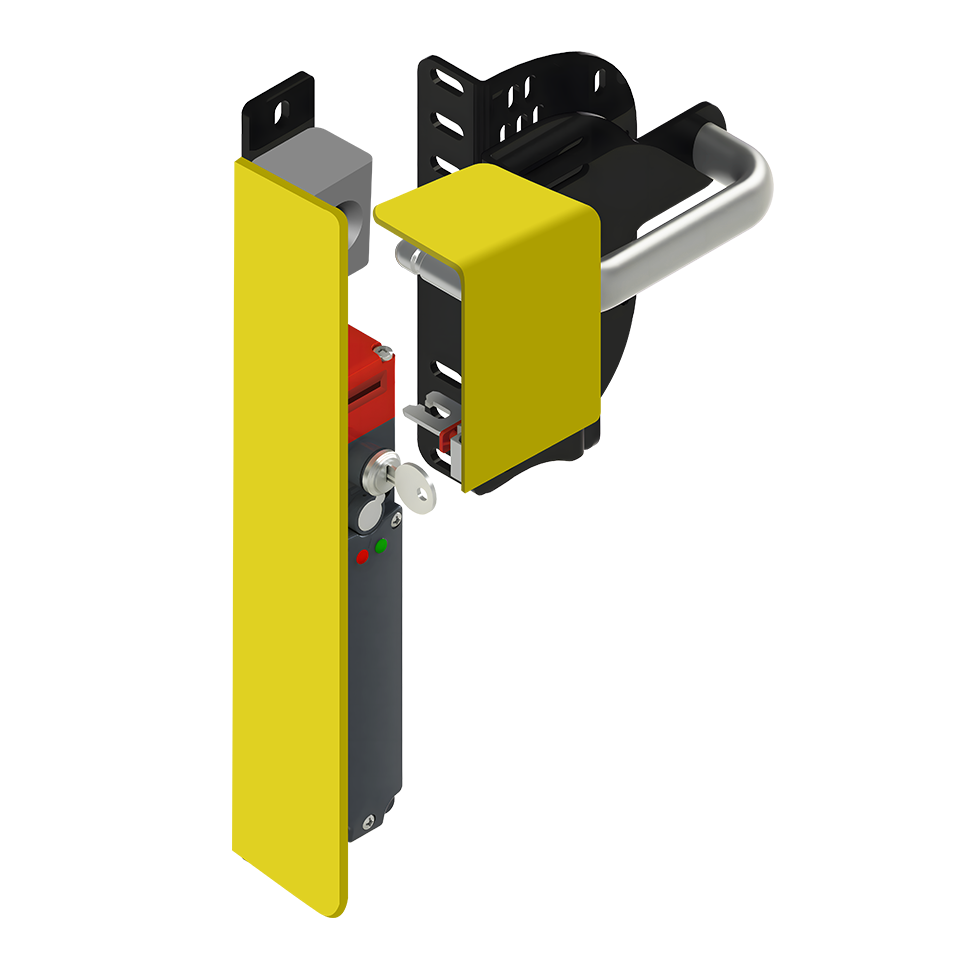 SURLOCK Durable Aluminium Door Locking System Patented Safety Function For Protective Grilles &amp; Machine Safety Doors