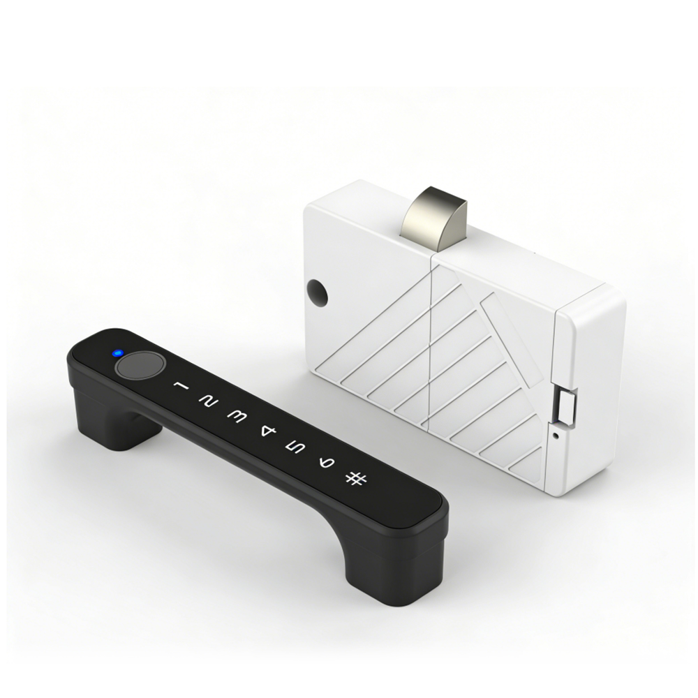 RE-602 Smart Fingerprint Password Tuya App Cabinet Lock For Wooden Wardrobe And Locker Security