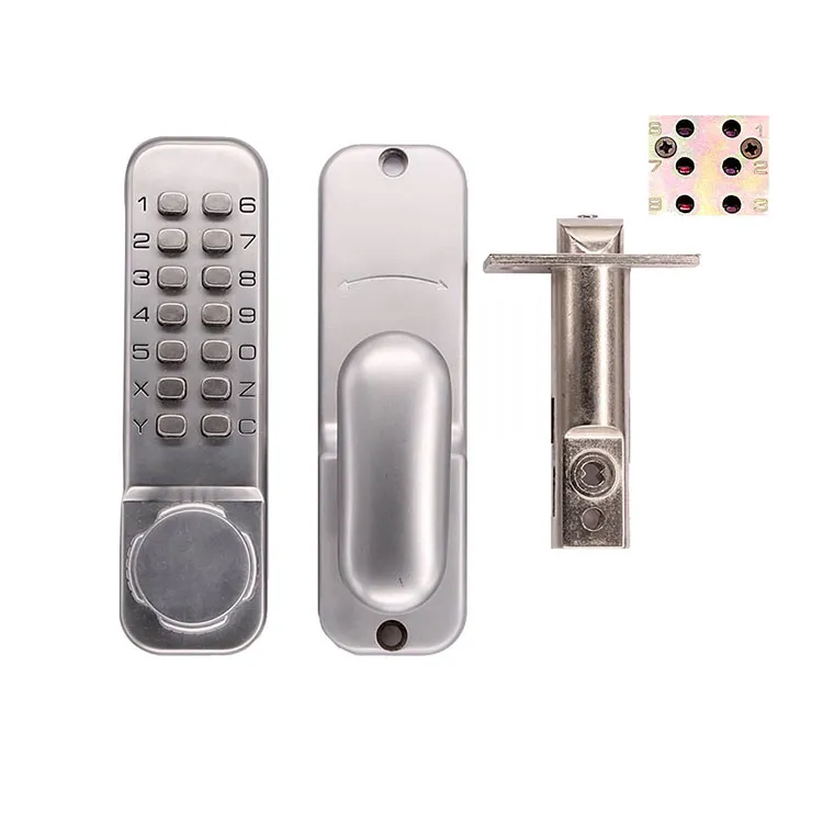 Mechanical Number Combination Code Mortise Door Lock 2