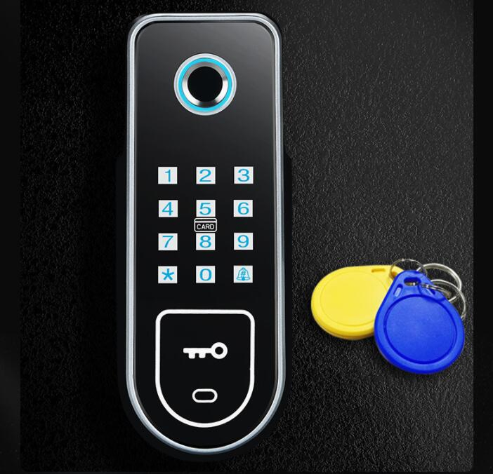 Safe Gate Security Key Remote APP Rim Smart Door Lock