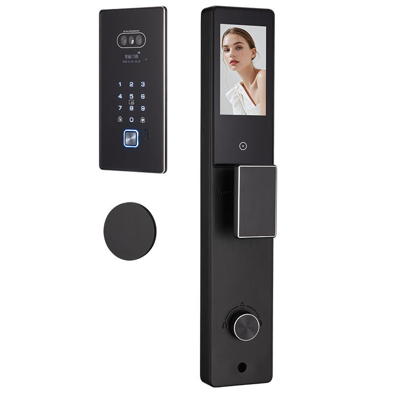 3d Face Recognition Smart Door Lock With Camera Cerradura Inteligente Biometric Fingerprint Security Automatic Smart Lock