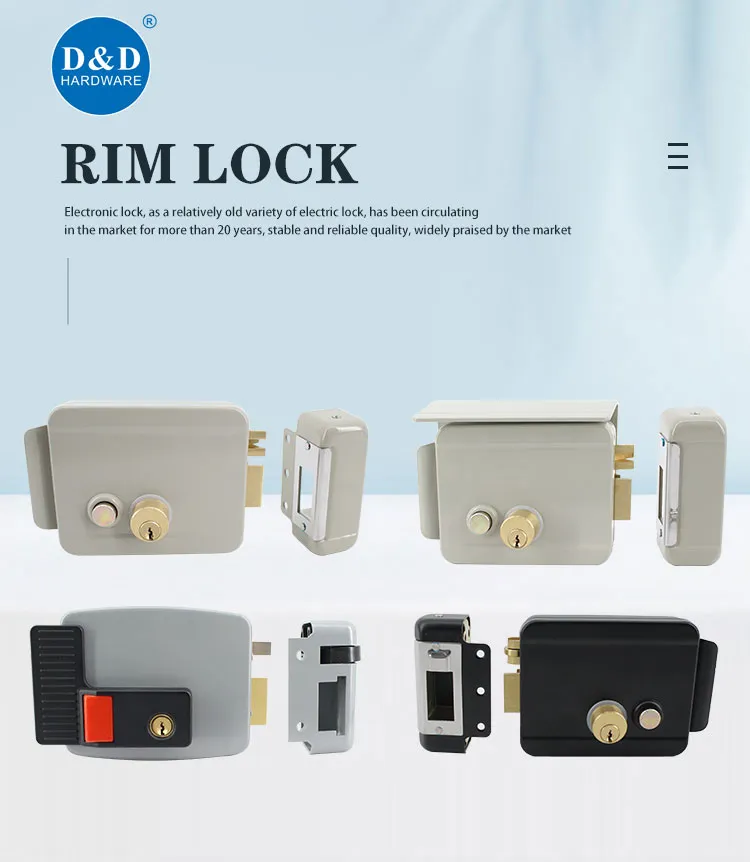 Electric Smart Rim Lock