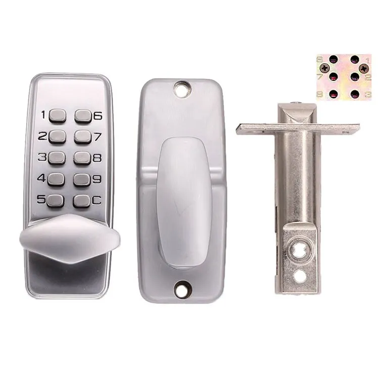 Mechanical Number Combination Code Mortise Door Lock 9