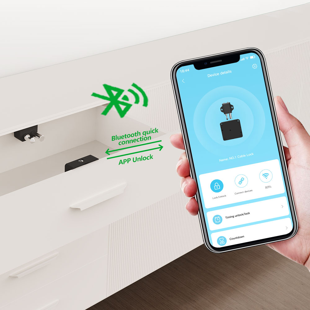 Remote Control Self Storage Luggage Gym Bluetooths Cabinet Locks Fitness Smart Electronic Sensor Care Hidden Rfid Locker Lock