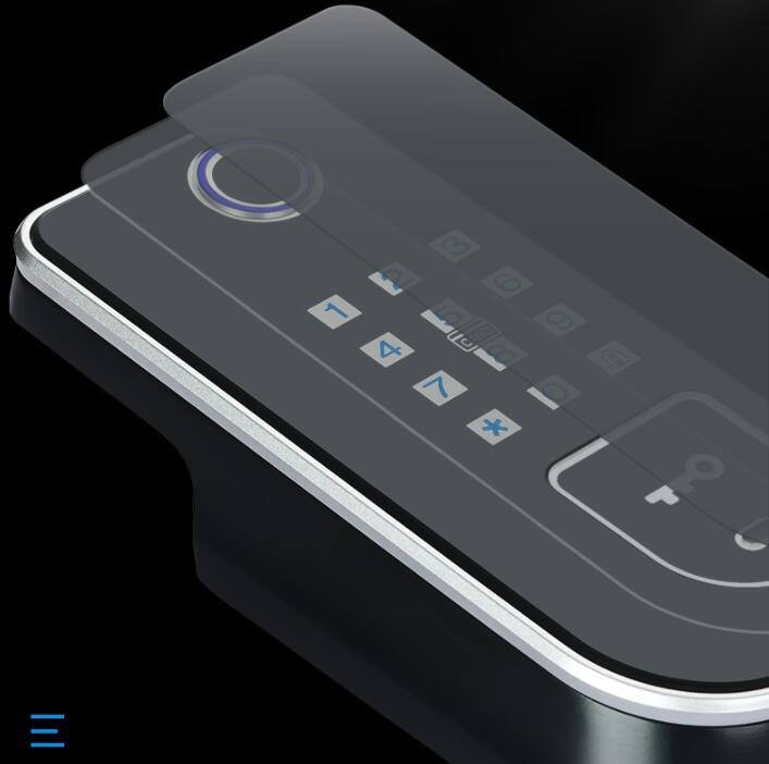 Safe Gate Security Key Remote APP Rim Smart Door Lock