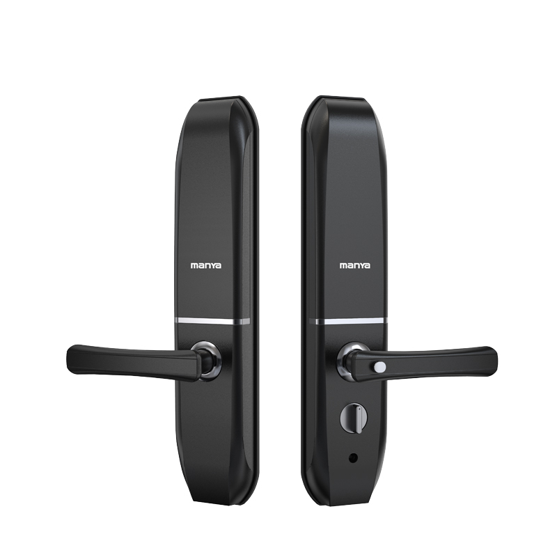 Smart Home Aluminum Door Keyless Entry Lock Zinc Alloy Fingerprint Handle Digital Electronic Control Safety Fingerprint Lock