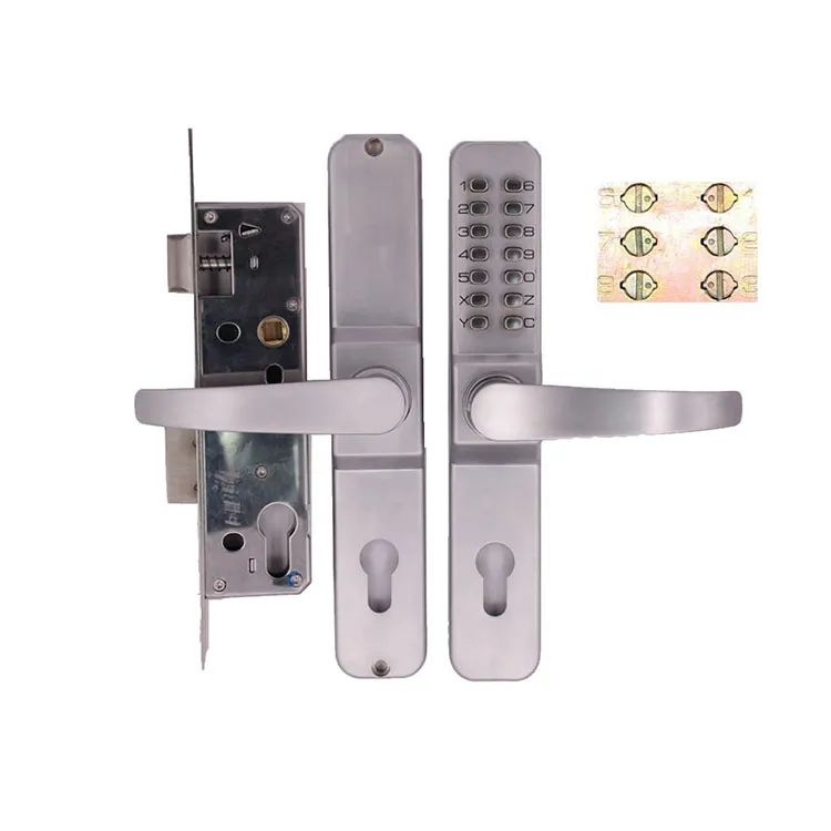 Mechanical Number Combination Code Mortise Door Lock 11