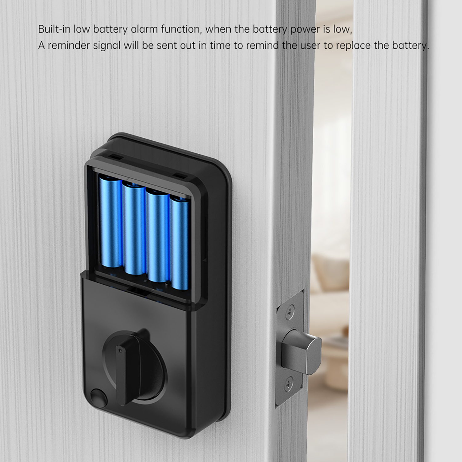Tuya Keyless Entry Door Fingerprint TTlock Smart Deadbolt Lock
