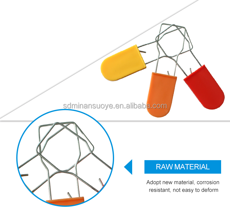 MA-PD6003 Safety Plastic Padlock Seal Logo Print Plastic Padlock