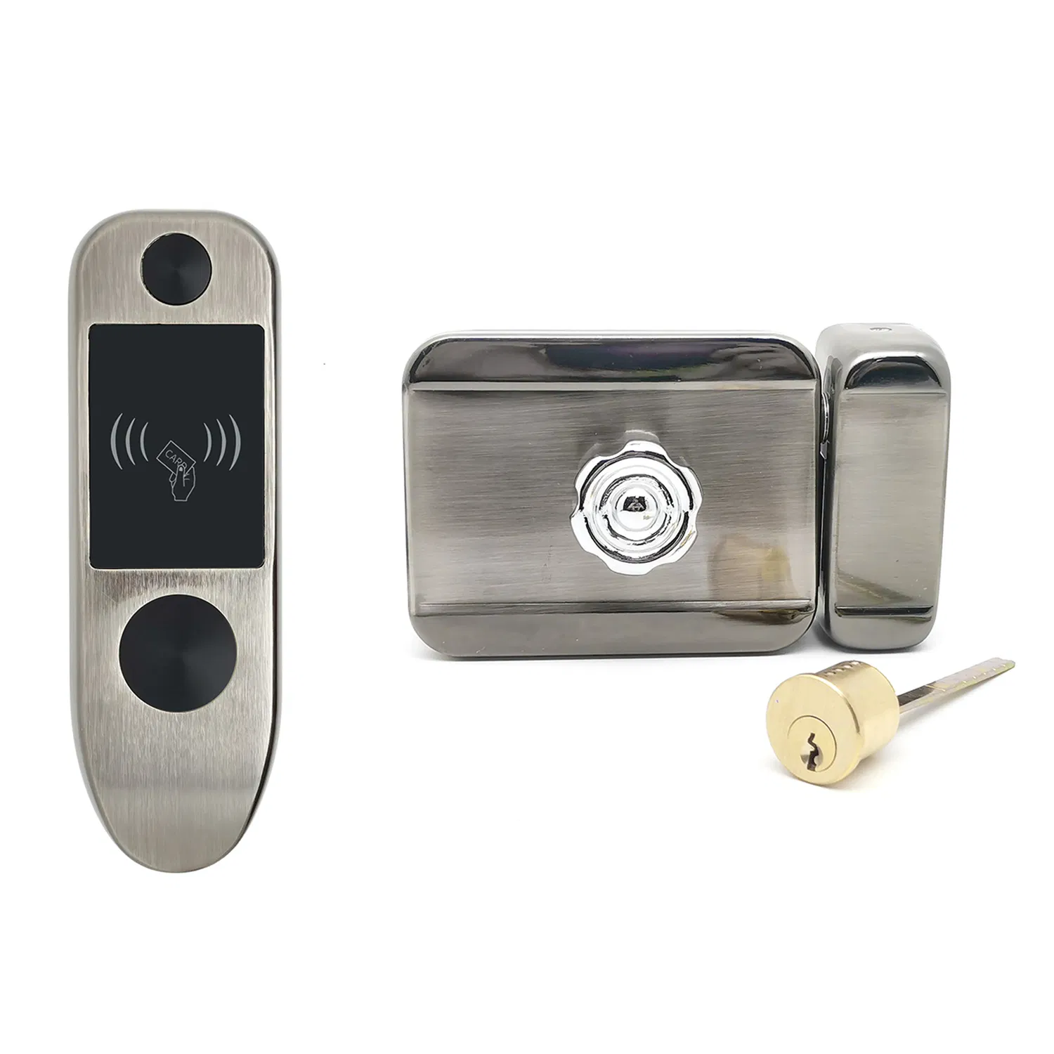4G IoT Management Solution Intelligent Rim Deadbolt Rim Motor Lock High Quality Smart Key Bluetooth Function Security Letter Box Lock