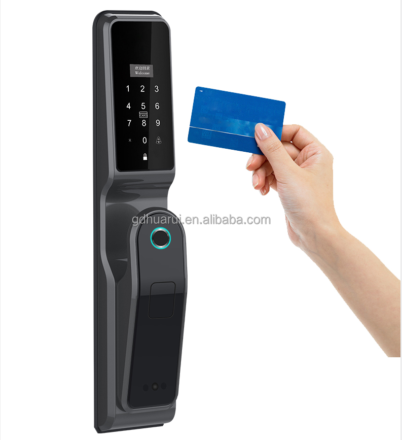 H11P 3D Face Tuya WiFi App Smart Door Lock Biometric Lock Fingerprint Door Handle Digital Keyless Lock