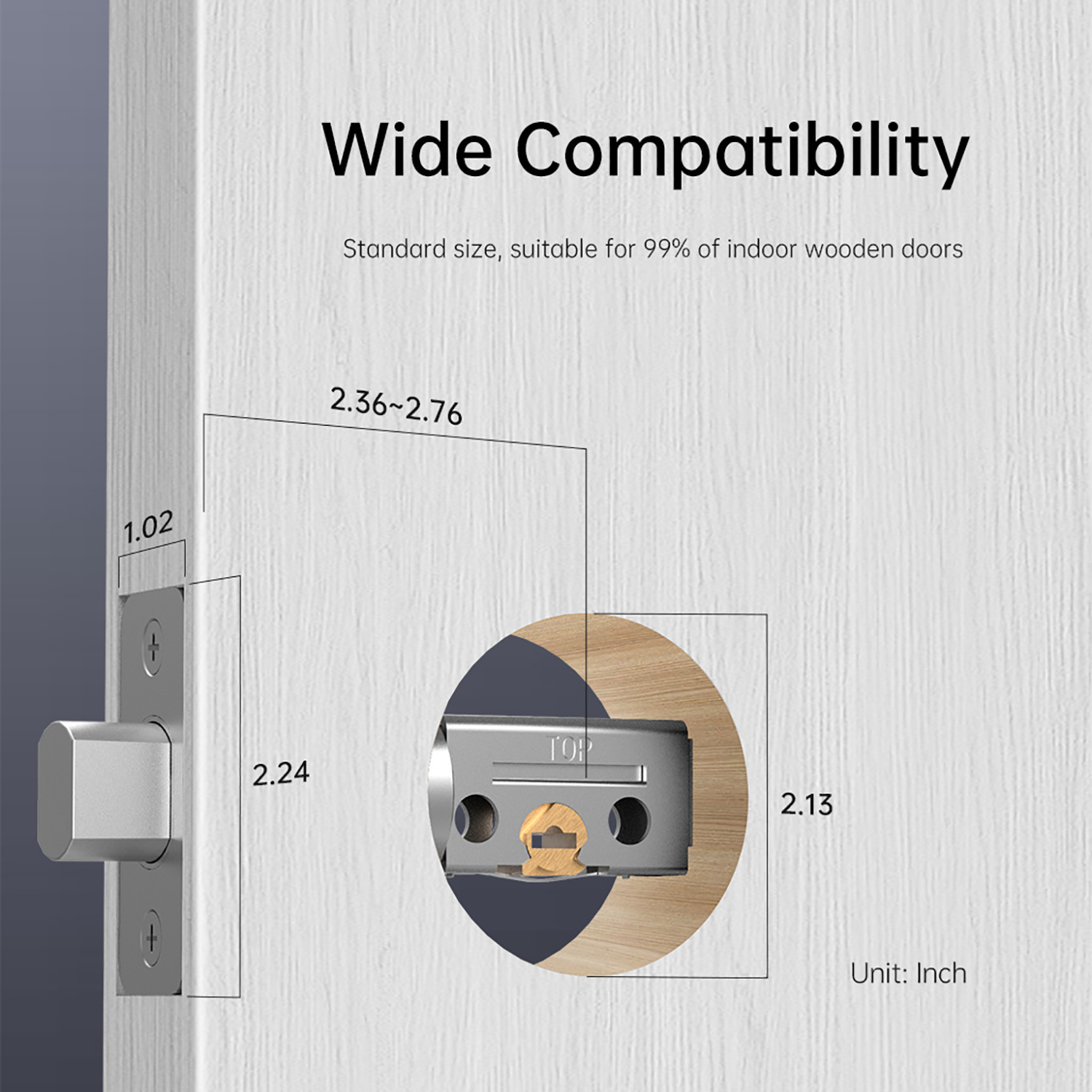 Tuya Keyless Entry Door Fingerprint TTlock Smart Deadbolt Lock