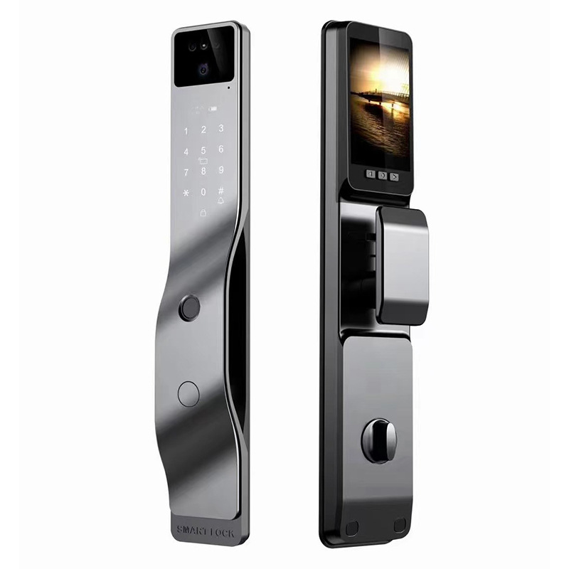 3d Face Recognition Smart Door Lock With Camera Cerradura Inteligente Biometric Fingerprint Security Automatic Smart Lock