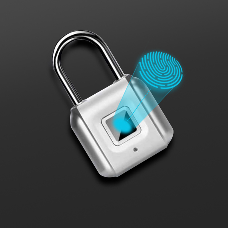 Mini Anti Theft Safety Wireless Waterproof Outdoor App Keyless Electronic Smart Fingerprint Padlock Luggage Lock