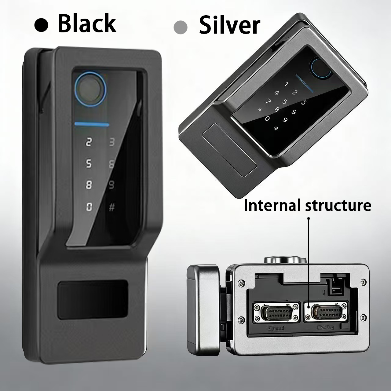 Hot Selling Smart Fingerprint Code Lock TUYA Wifi Security Waterproof Digital Combination Electric Lock