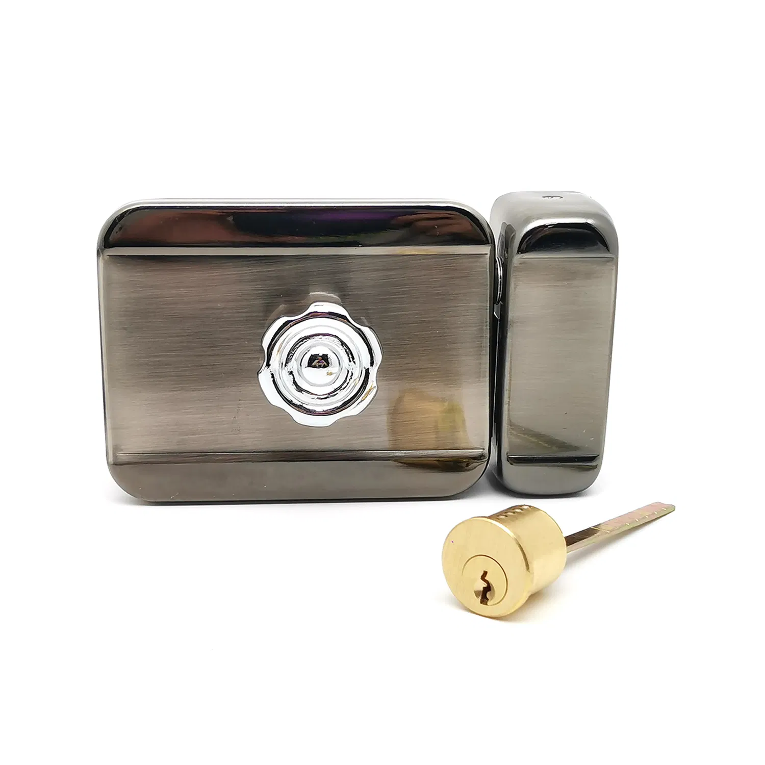 4G IoT Management Solution Intelligent Rim Deadbolt Rim Motor Lock Security Bluetooth Keyless Smart Letter Box Made in China Lock Safe