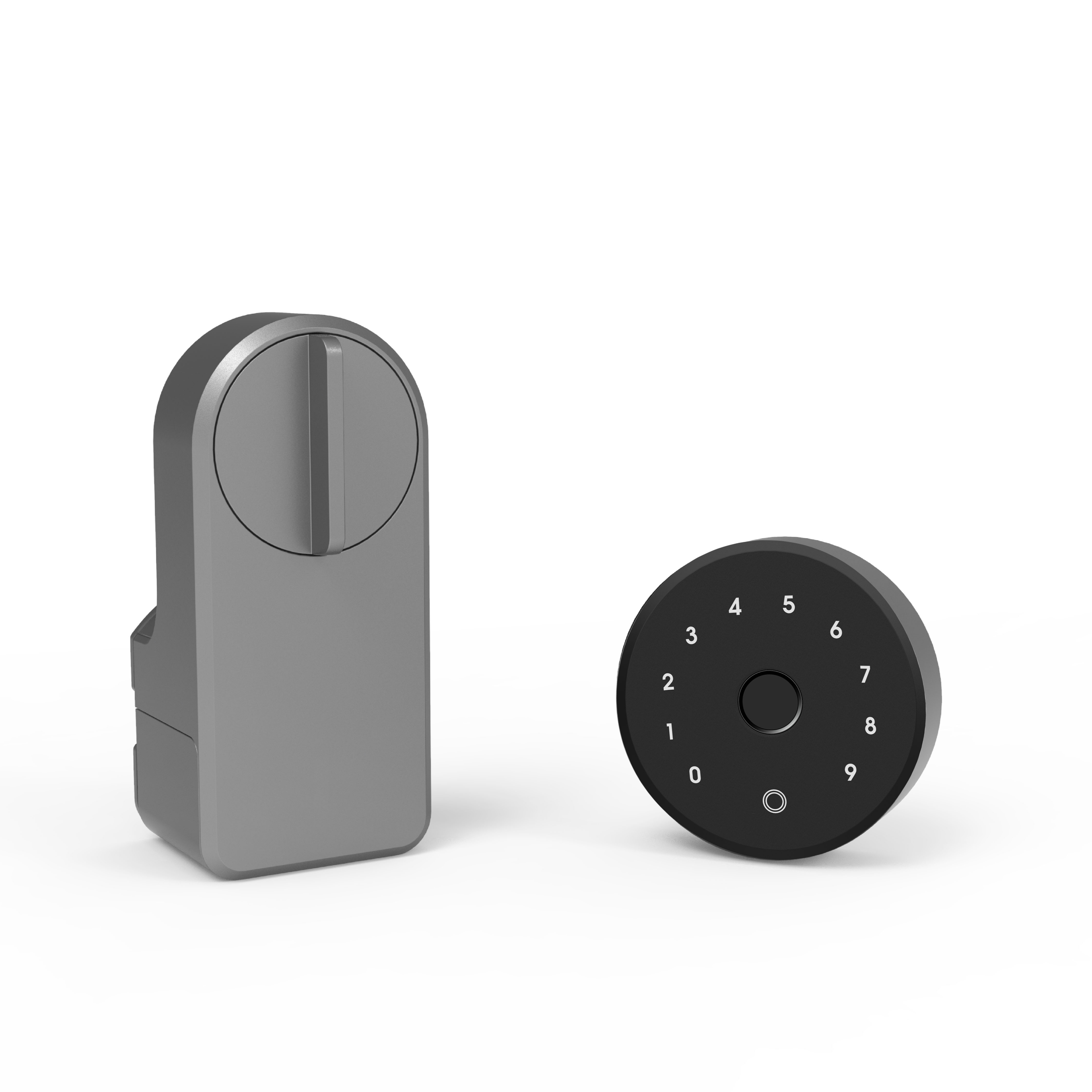 Fingerprint Password Keyboard Wireless Biometric Digital Lock Tuya Smart Lock For Wooden/Steel/Glass Doors Zinc Alloy