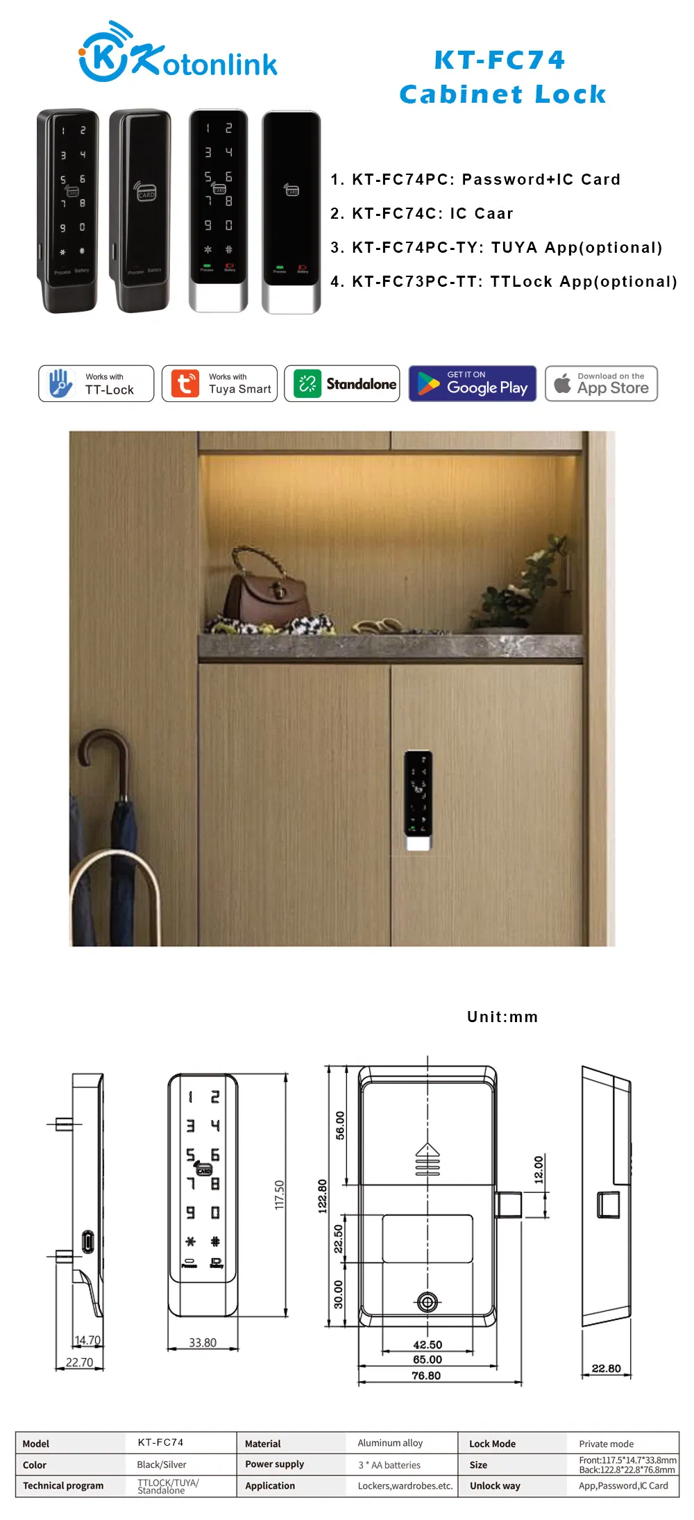 Smart Cabinet Lock Overview