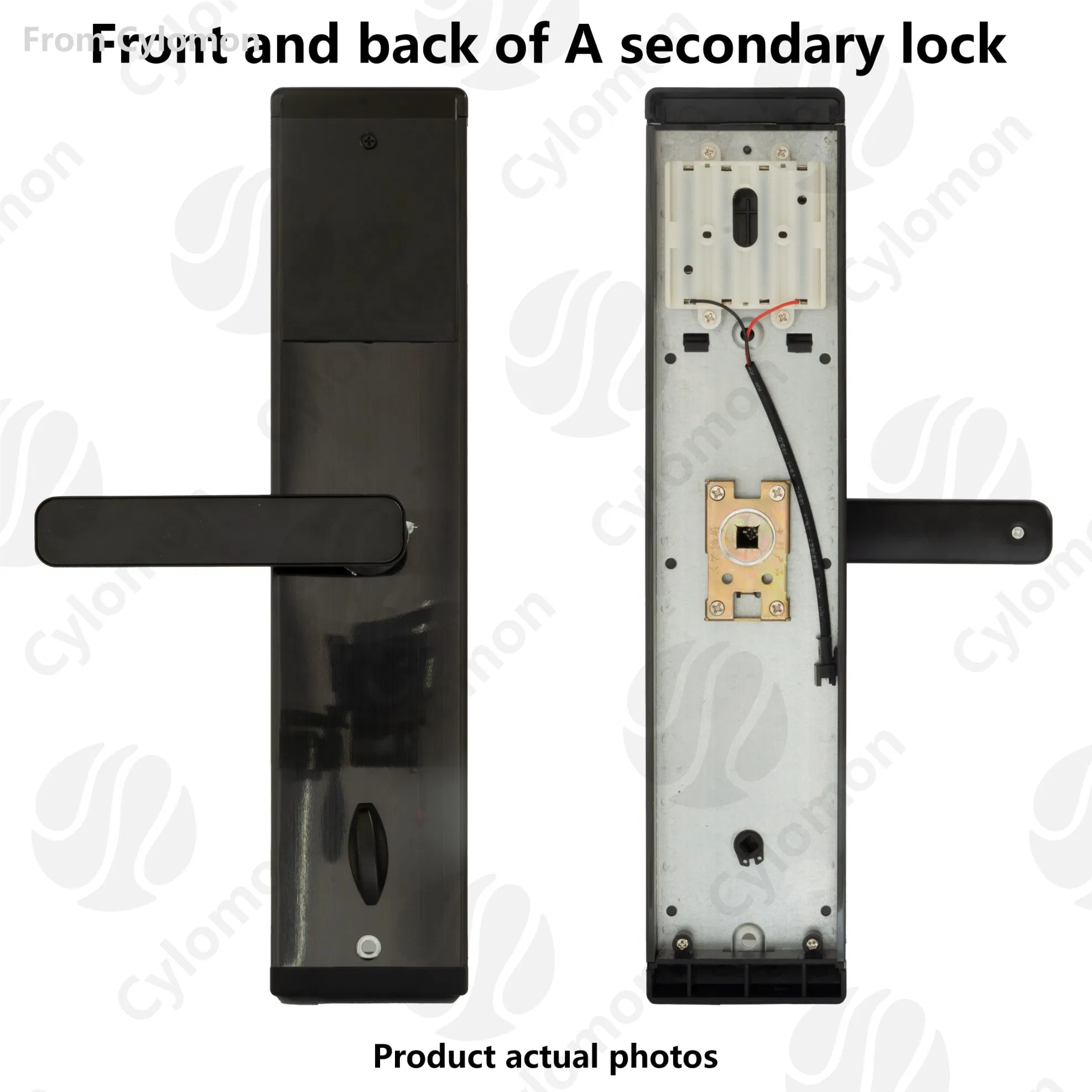 Bluetooth Hotel Card 304 Stainless Steel Digital Intelligent Office EU Mortise Hot Selling Handle Keyless Hotel Lock with Mobile APP Open