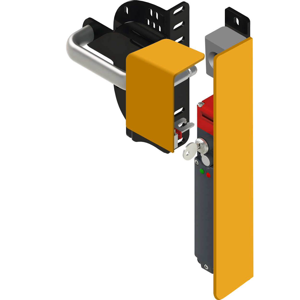 SURLOCK Durable Aluminium Door Locking System Patented Safety Function For Protective Grilles &amp; Machine Safety Doors