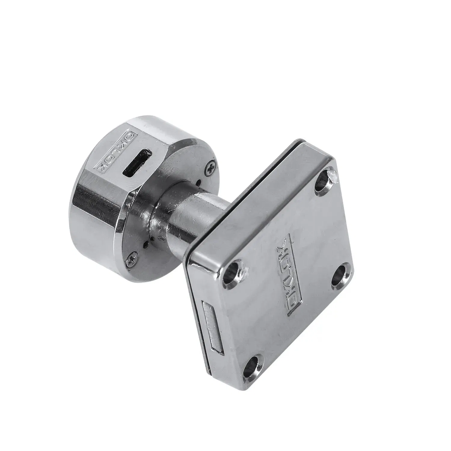 Office Storage Locker Keyless Intelligent Silver Zinc Alloy Smart Fingerprint Cabinet Lock